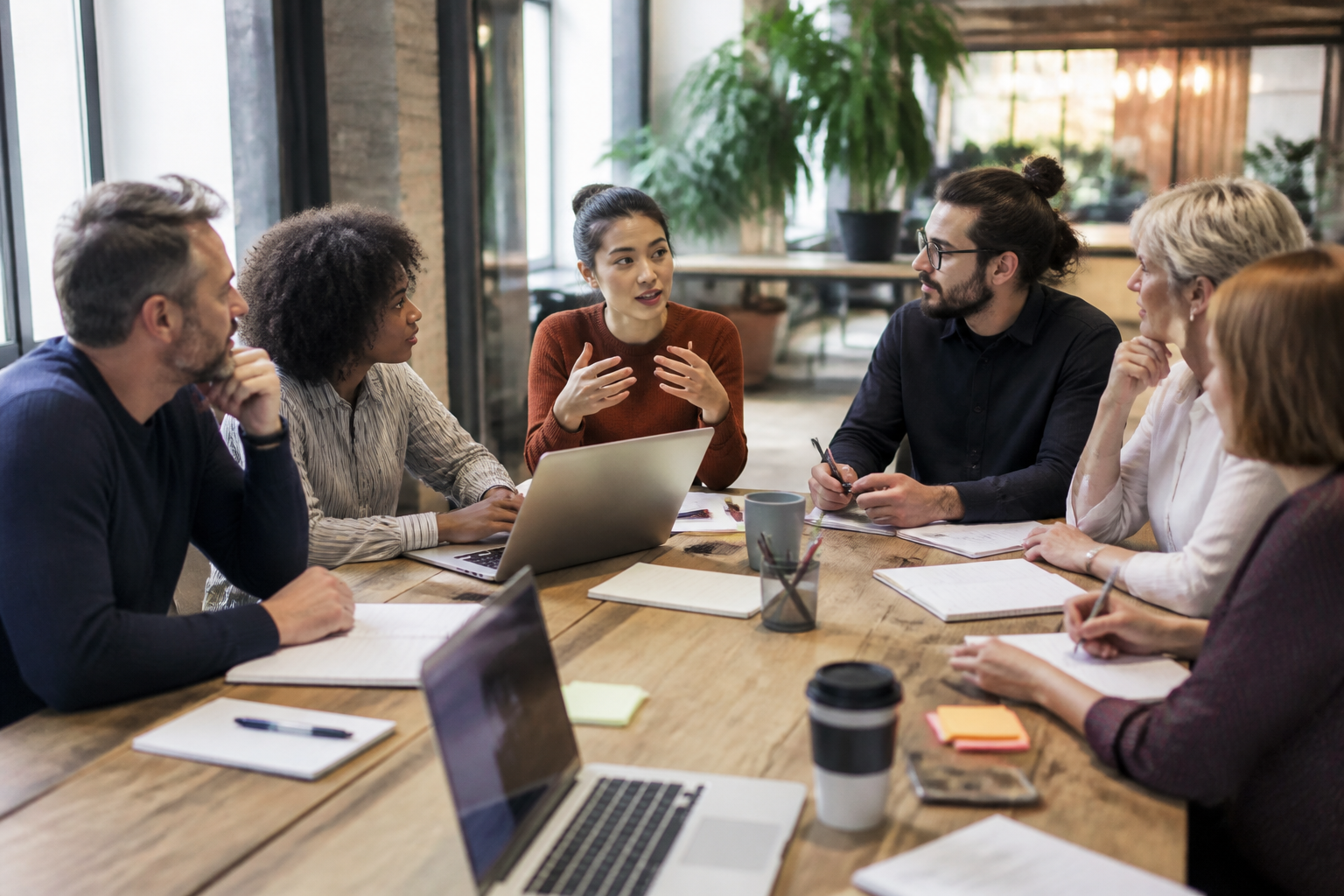 Atelier de travail collaboratif pour reconversion professionnelle