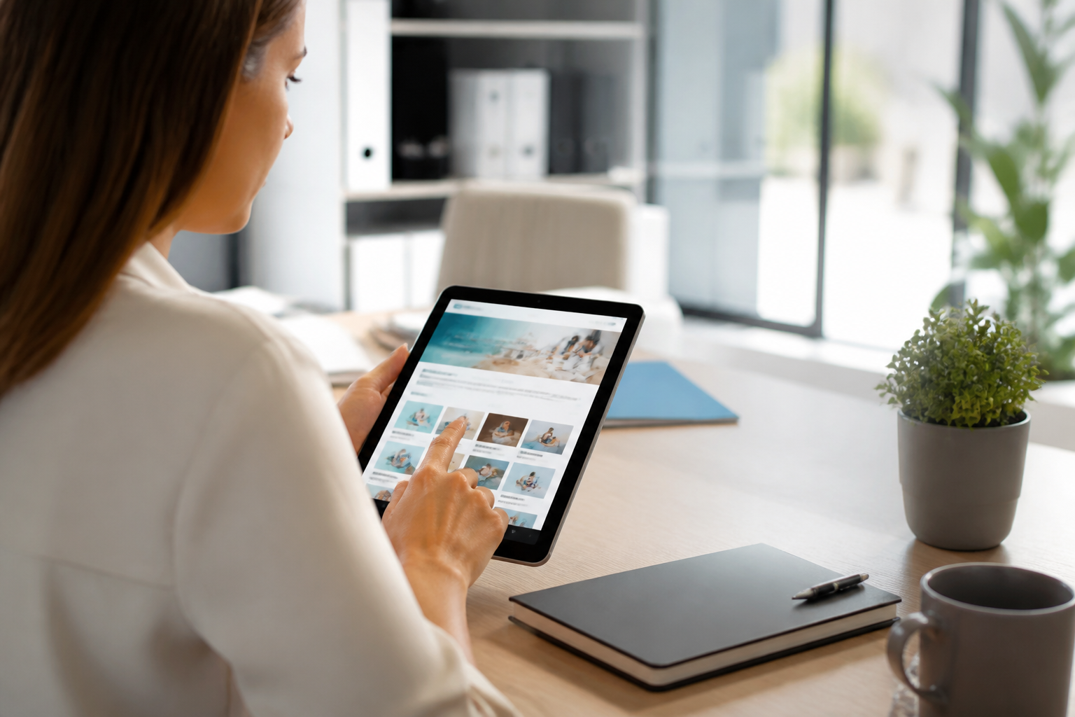 Consultation du Compte personnel de formation sur tablette