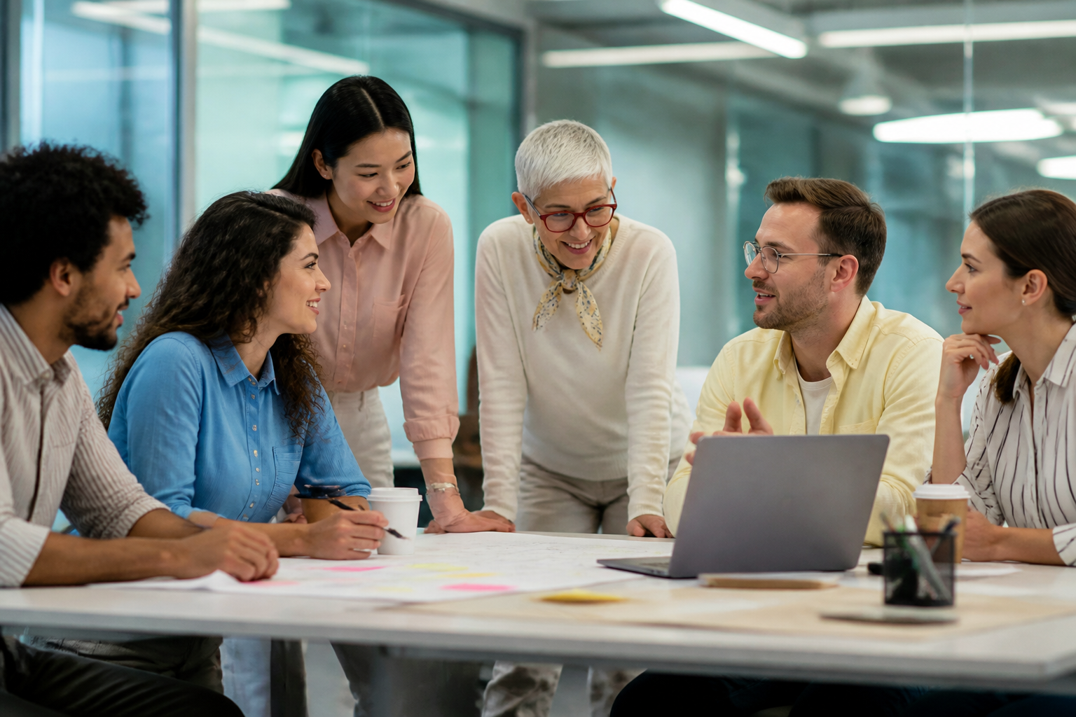 Atelier collaboratif intergénérationnel sur la reconversion professionnelle