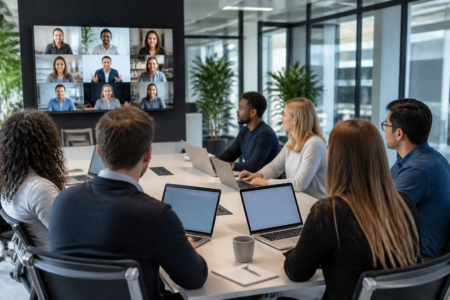 Participant à une formation digitale utilisant un ordinateur portable dans un environnement professionnel