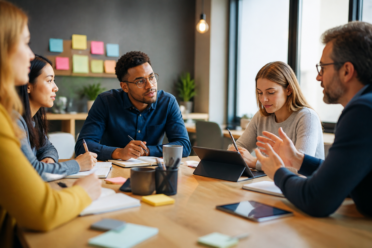 Atelier collaboratif en entreprise pour formation en management à distance