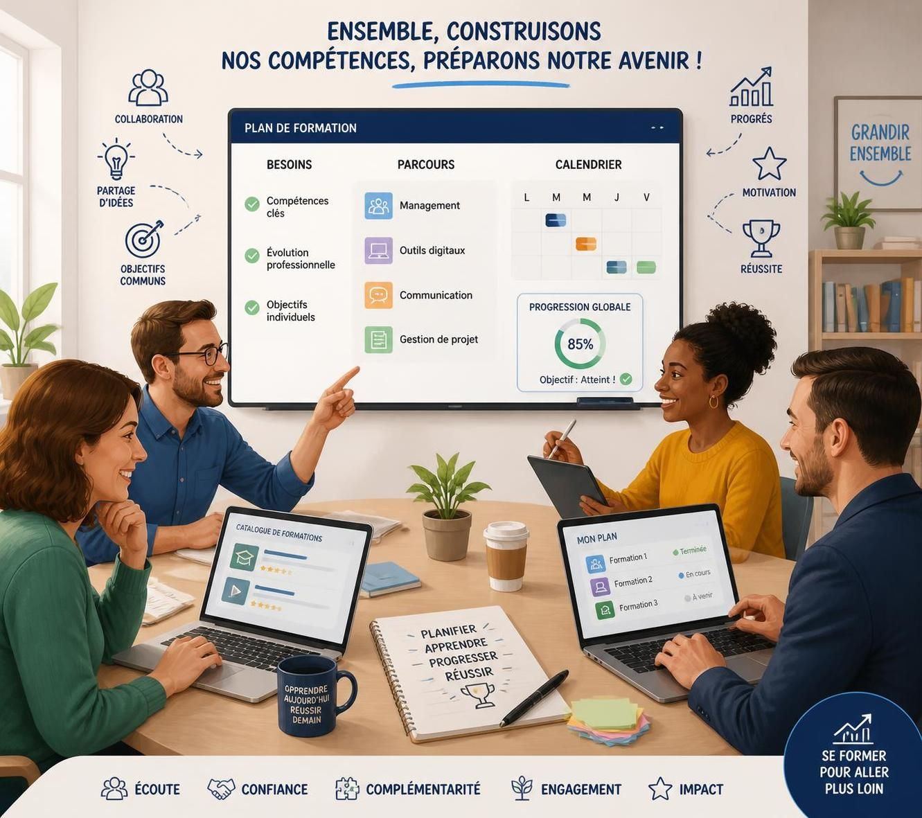 découvrez la formation continuée : définition claire, enjeux principaux et son importance pour le développement professionnel continu.