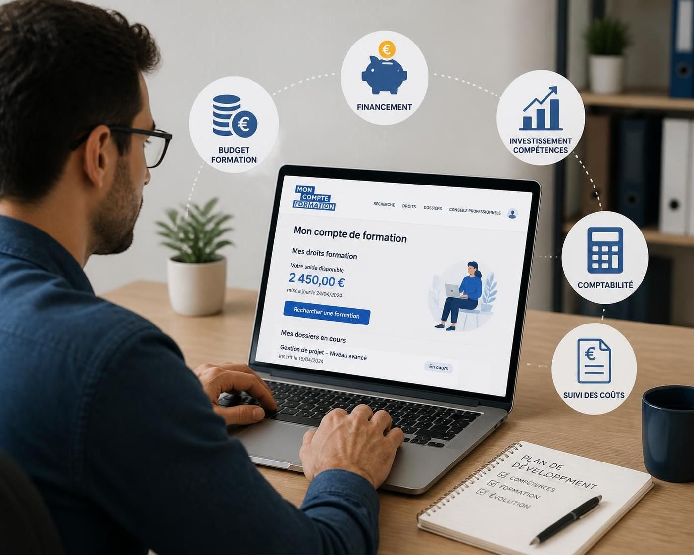 découvrez comment utiliser votre cpf pour financer une formation en comptabilité en 2026 et boostez vos compétences professionnelles facilement.