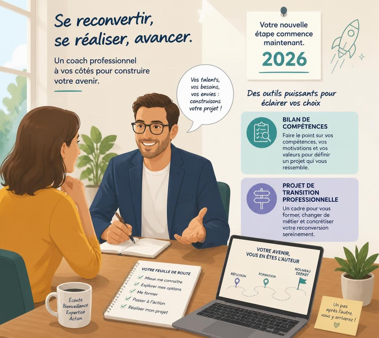 découvrez nos conseils pratiques et stratégies efficaces pour réussir votre reconversion professionnelle en 2026 et donner un nouvel élan à votre carrière.