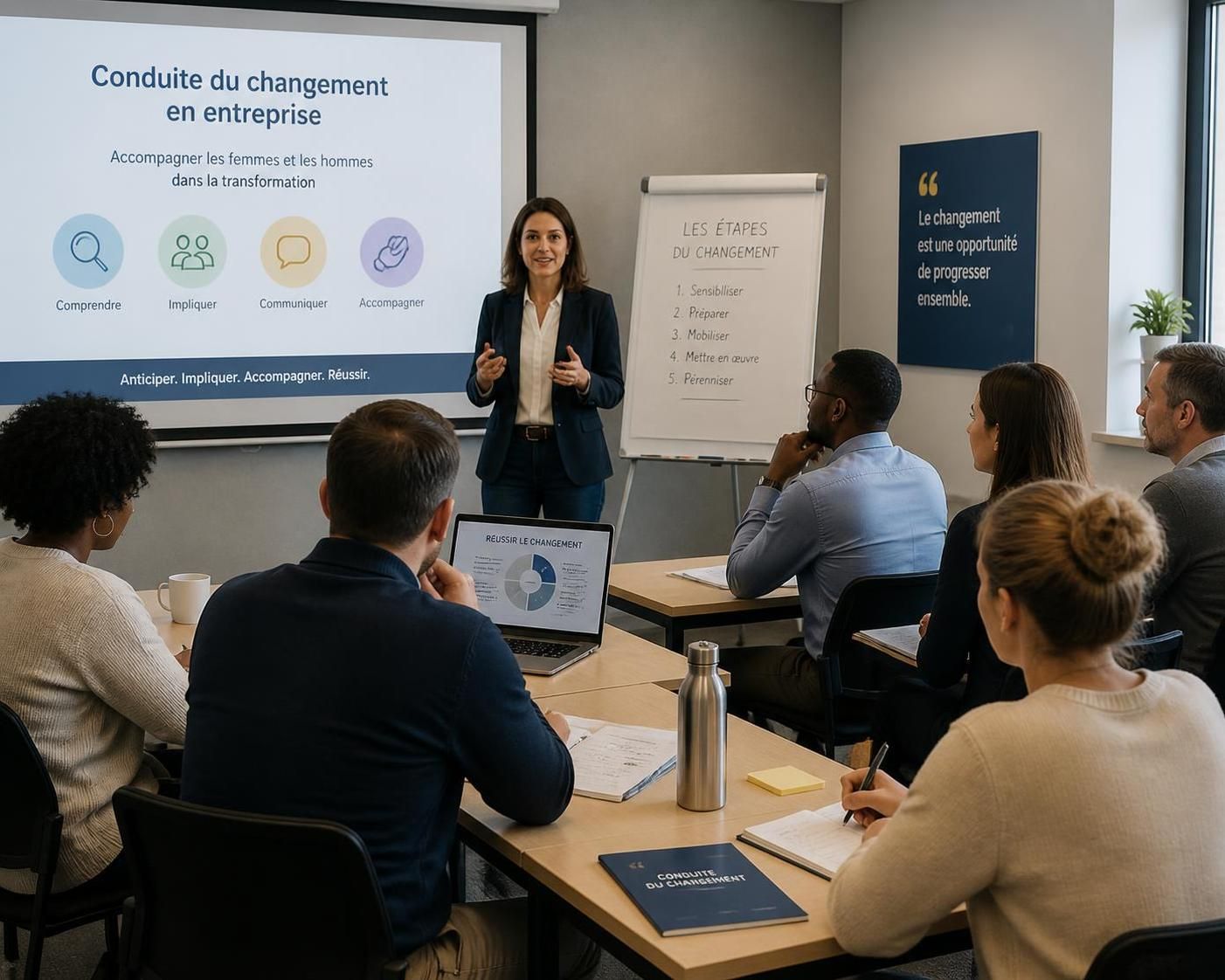 découvrez notre formation conduite du changement et maîtrisez les clés pour réussir la transition en entreprise. acquérez les outils essentiels pour accompagner efficacement vos équipes et garantir le succès de vos projets.