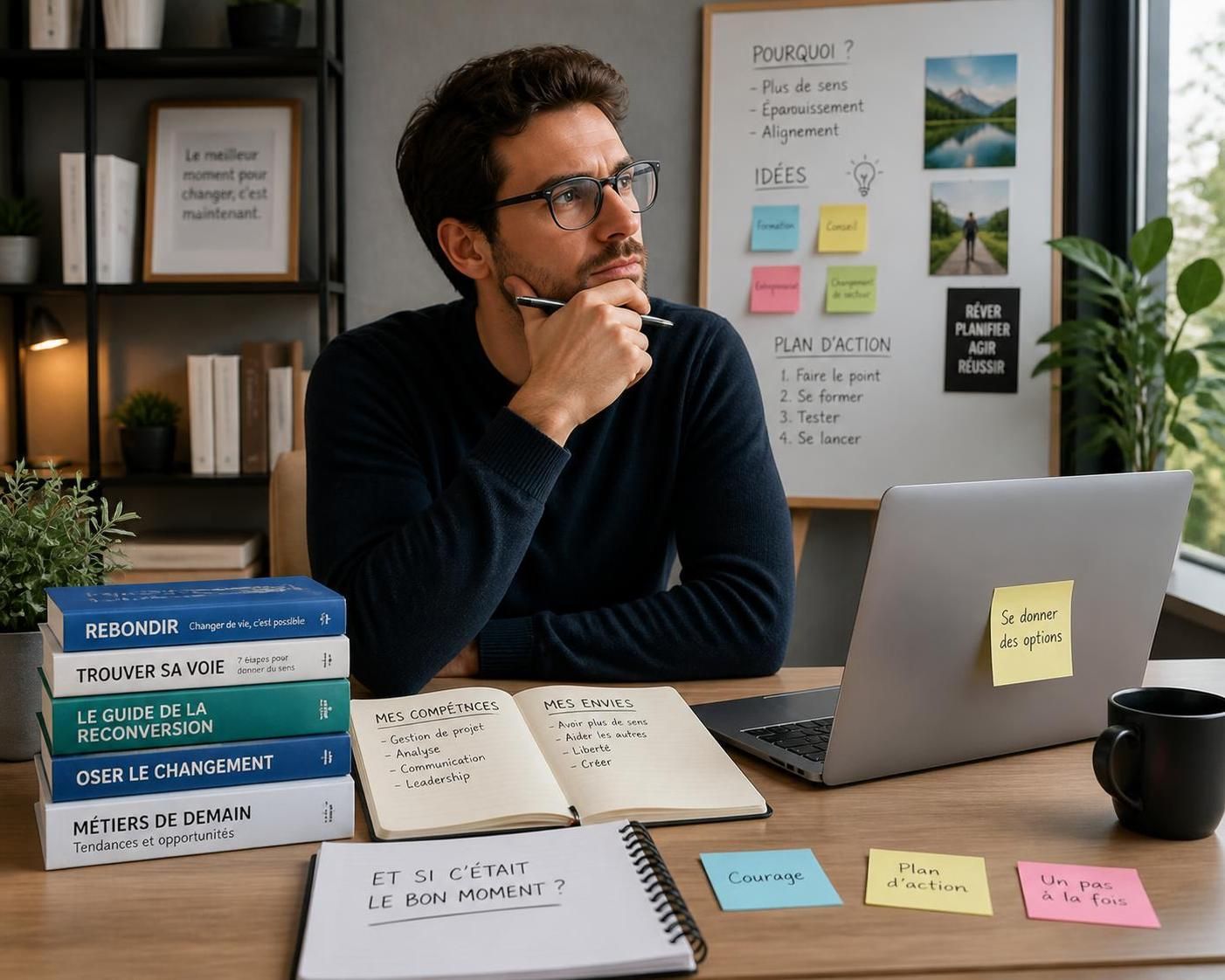 découvrez des idées inspirantes et des conseils pratiques pour réussir votre reconversion professionnelle avec confiance et sérénité.