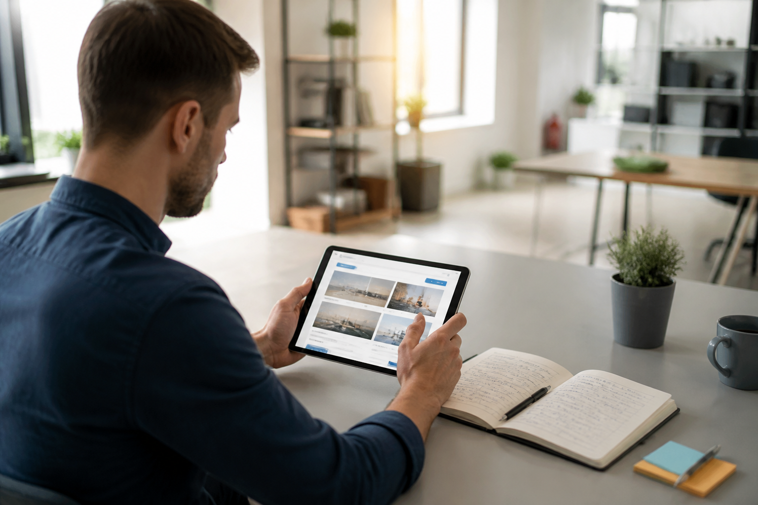 Consultation du CPF via tablette en milieu de travail