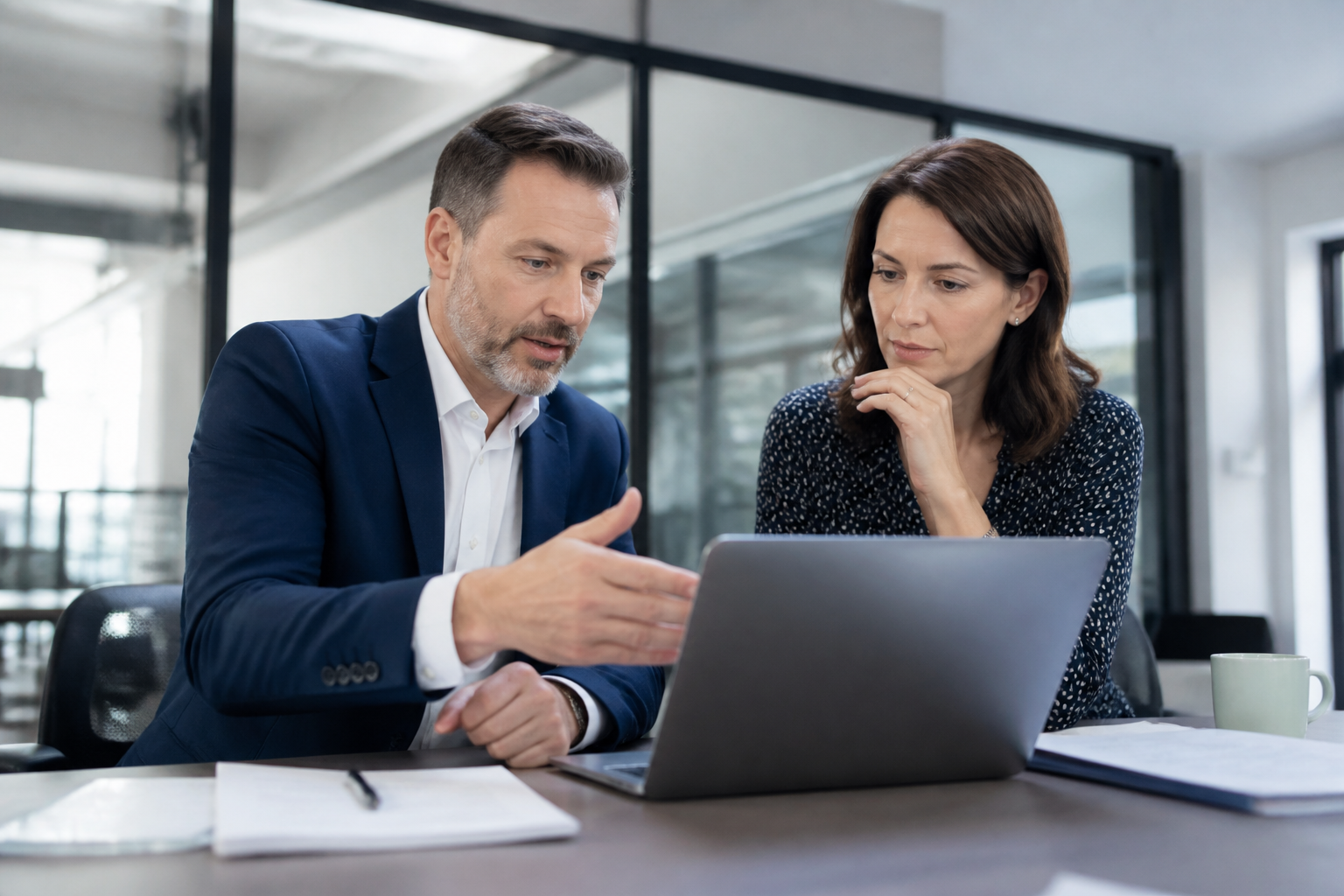 Discussion entre manager et responsable RH sur le financement d'une formation