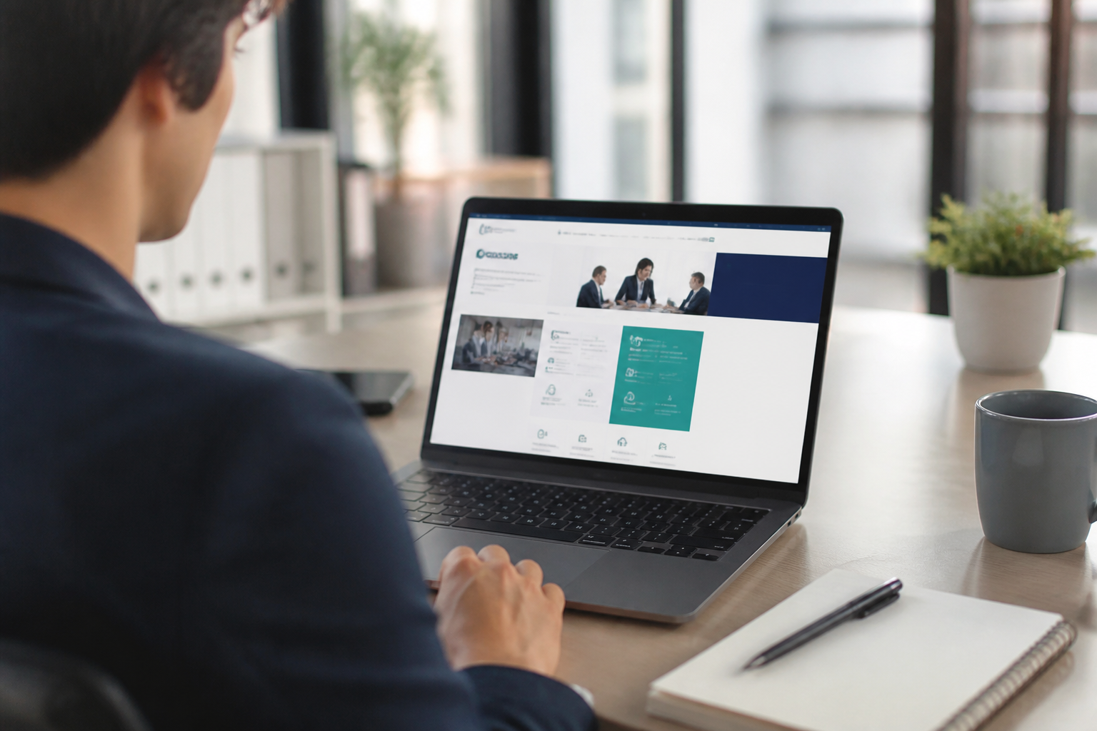 Consultation d'un site institutionnel sur les OPCO pour le financement de la formation