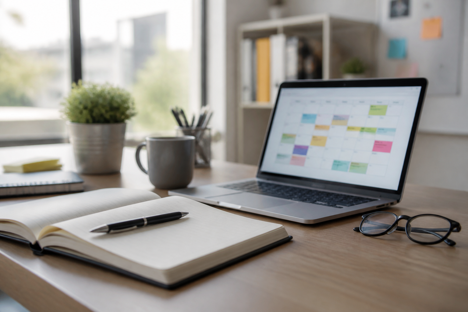 Outils de formation assistant RH GRETA sur un bureau moderne