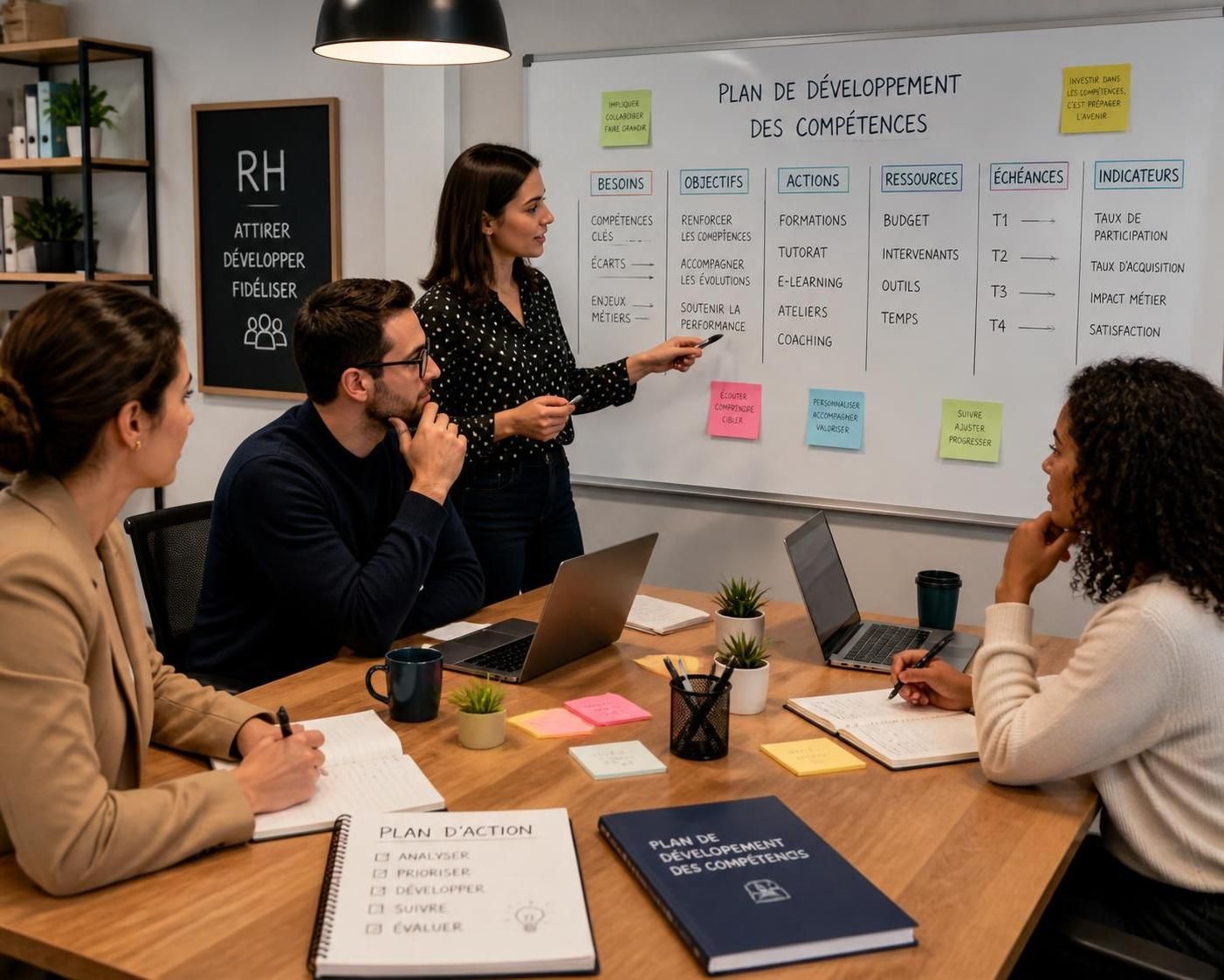 découvrez un modèle efficace de plan de développement des compétences et les bonnes pratiques à adopter pour optimiser la formation et renforcer les talents au sein de votre entreprise.