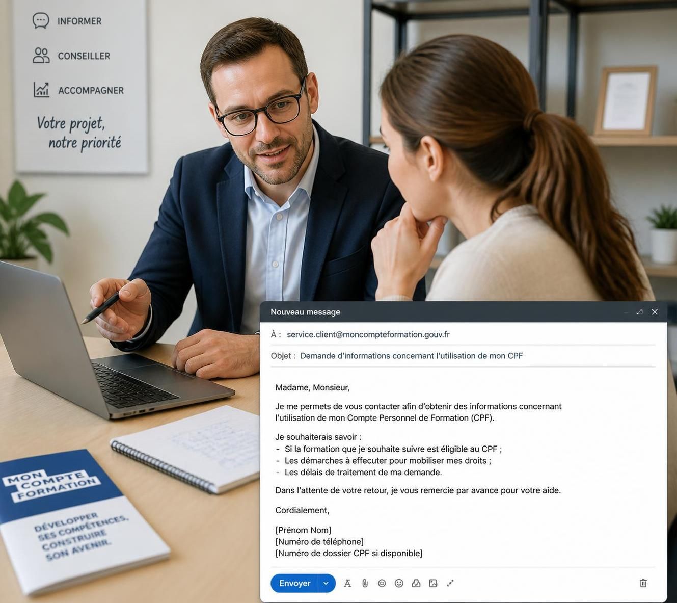 découvrez comment contacter efficacement le cpf par mail pour obtenir des réponses rapides et claires à vos questions.