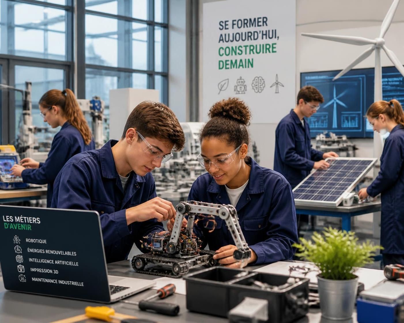 découvrez comment le ministère de la formation professionnelle innove et prépare les compétences pour répondre aux besoins des métiers de demain.