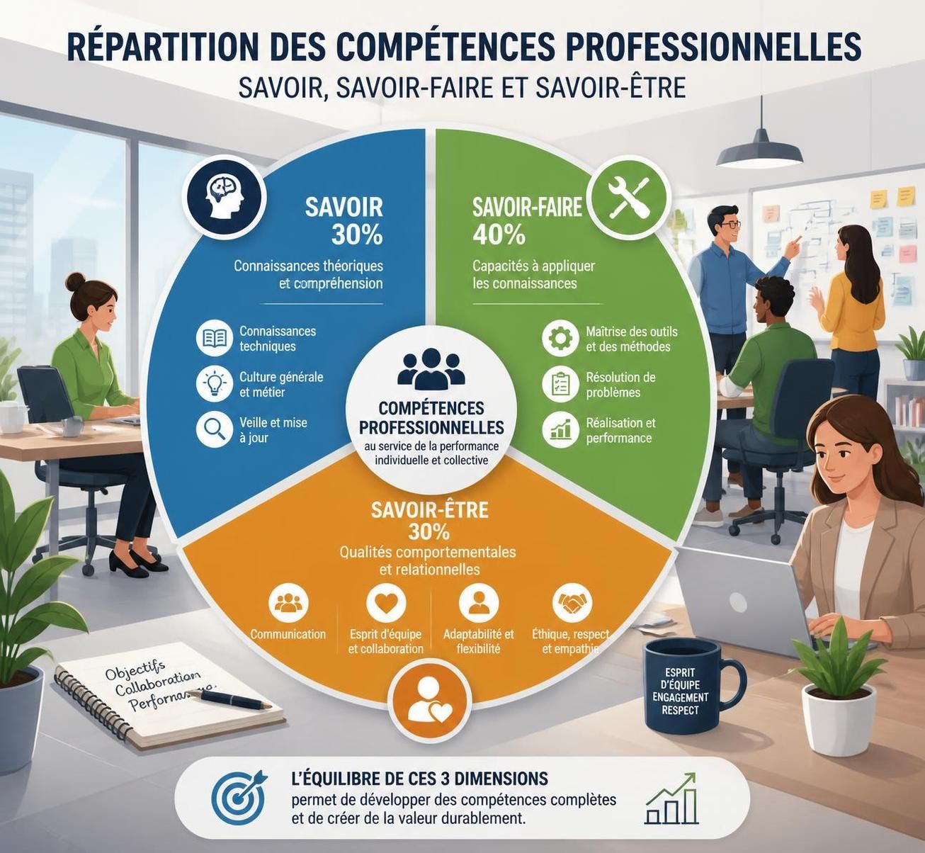 découvrez la définition des compétences professionnelles et apprenez comment maîtriser les clés du succès au travail pour développer votre carrière efficacement.