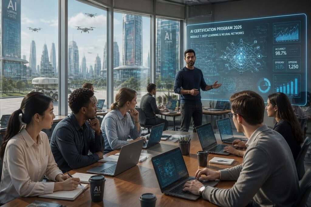 découvrez comment choisir la meilleure formation certifiante en intelligence artificielle pour 2026 et lancez votre carrière avec un programme adapté à vos ambitions.