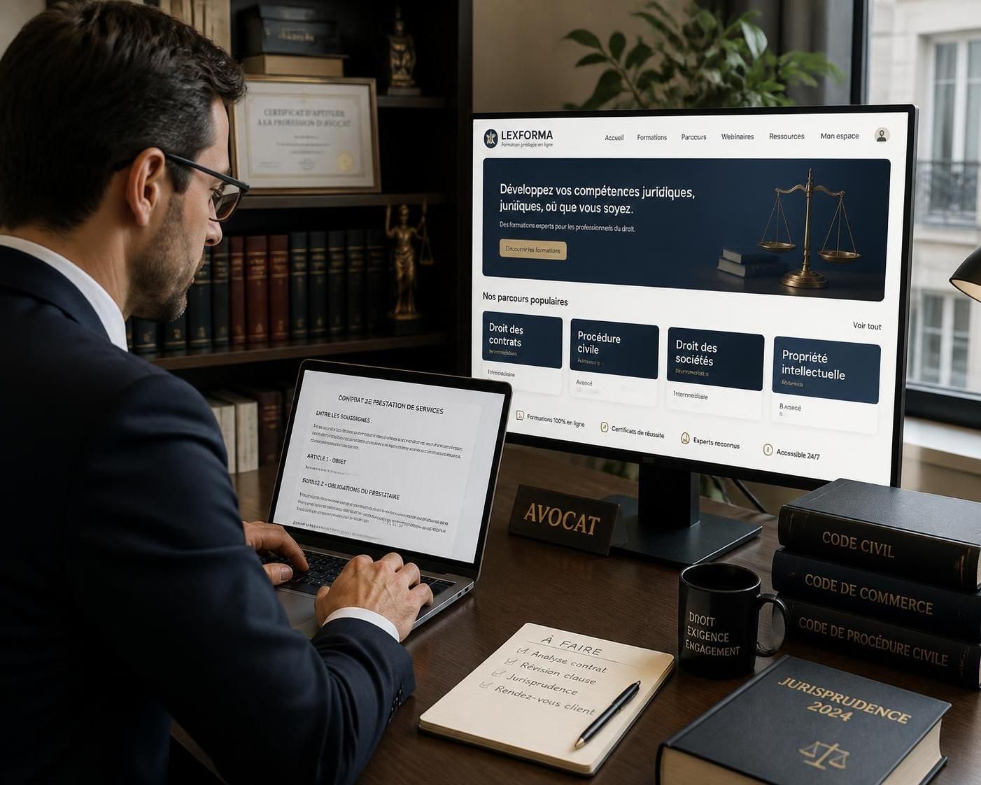 découvrez comment rester à jour en 2026 grâce à notre formation continue pour avocat, conçue pour enrichir vos compétences et garantir votre succès professionnel.