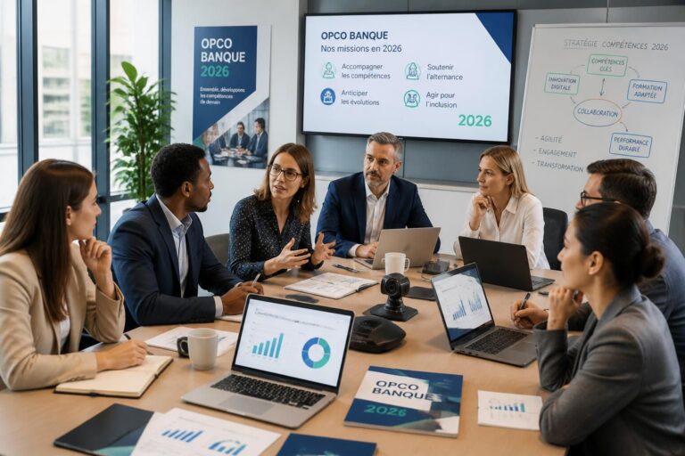 découvrez tout sur l'opco banque et ses missions en 2026 : rôle, fonctionnement, et accompagnement des professionnels du secteur bancaire.