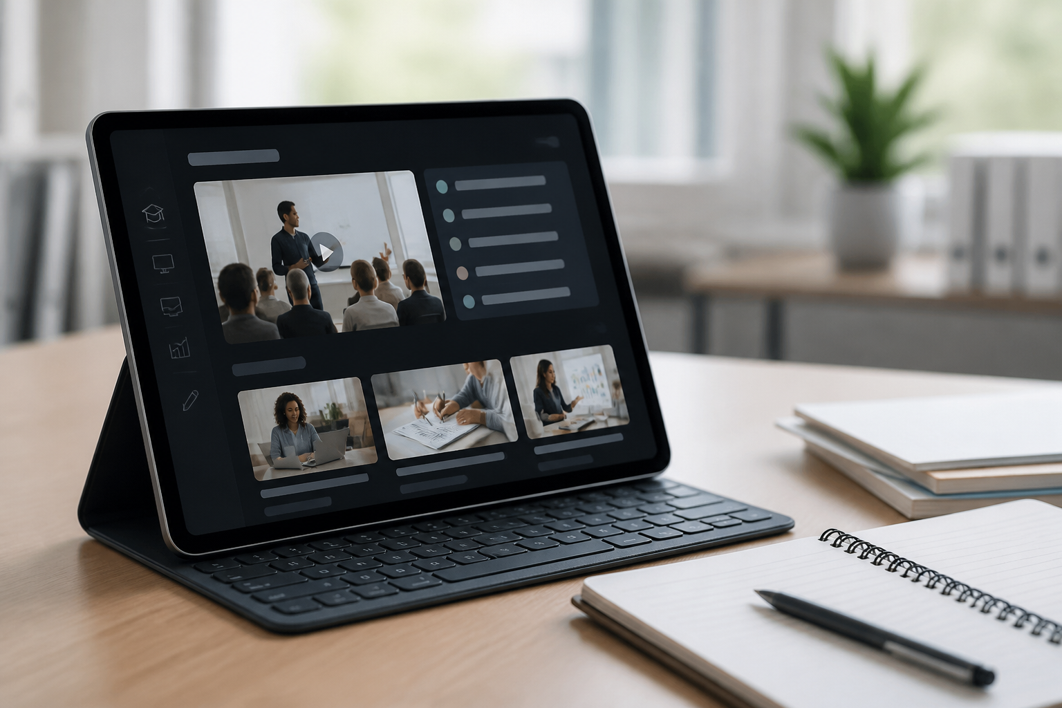 Technologie digitale utilisée pour une formation professionnelle