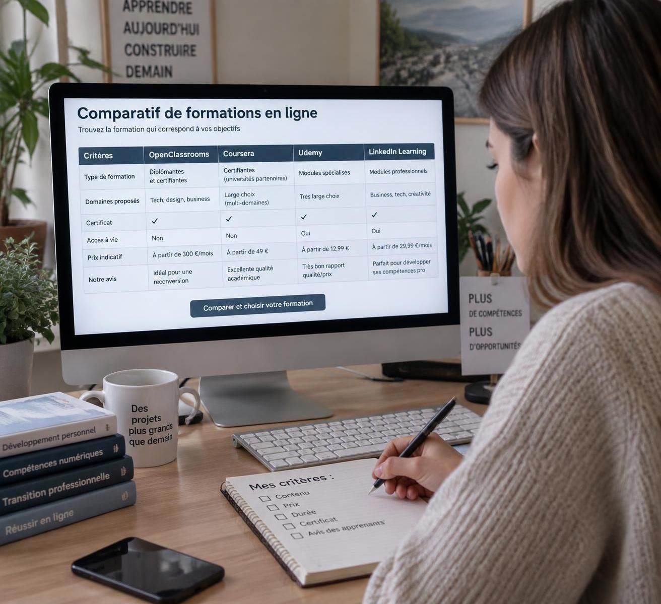 découvrez comment choisir une formation en ligne gratuite selon vos objectifs, votre niveau et votre emploi du temps pour apprendre efficacement.