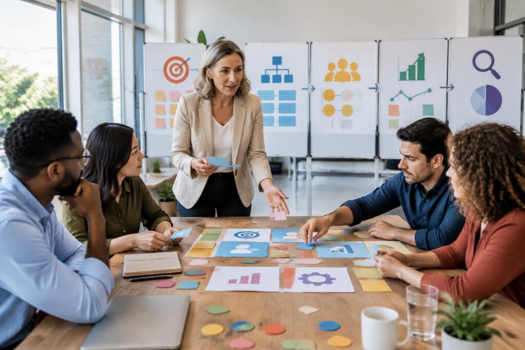 découvrez comment structurer une formation en gestion de projet efficace : objectifs, modules, méthodes pédagogiques et évaluation des acquis.